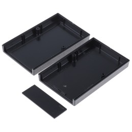 1 pcs - RS PRO Black ABS Handheld Enclosure, Integral Battery Compartment, 96.5 x 61 x 22.9mm