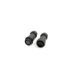 1 Pair - RS PRO Circular Connector, 6 Contacts, Cable Mount, 21 mm Connector, Plug and Socket, Male and Female Contacts, IP68