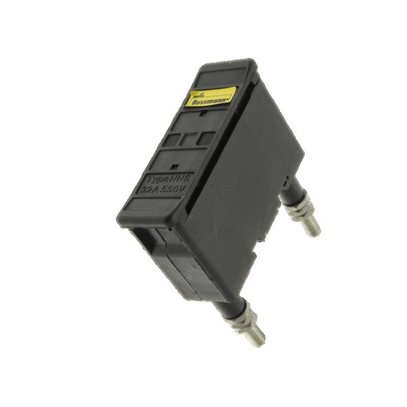 10 pcs - Eaton 32A Rail Mount Fuse Holder, 1P, 550V ac