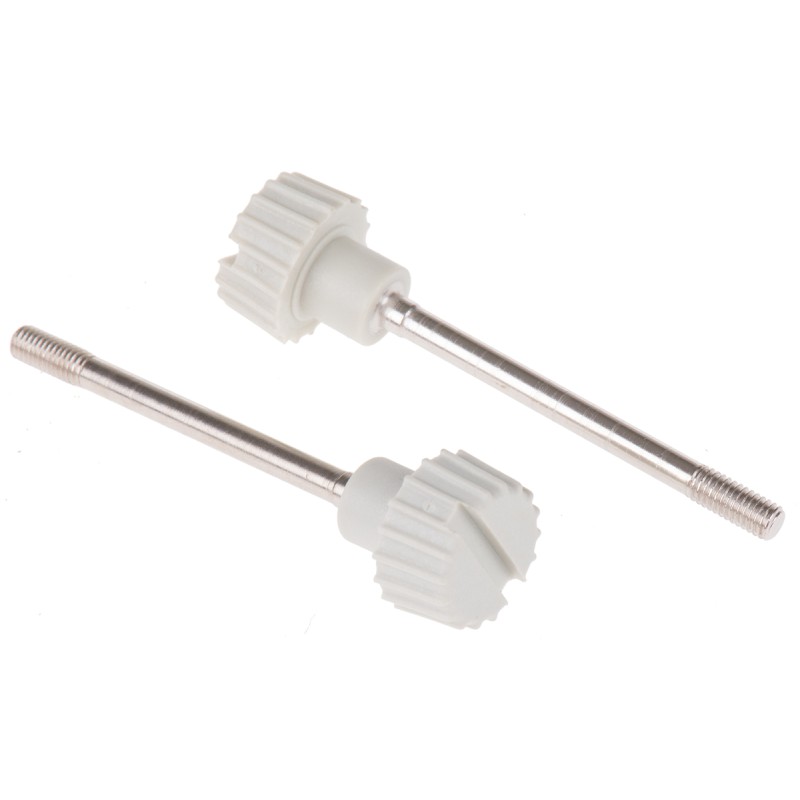 10 pcs - Hirschmann White Central Screw for use with GDM/GM series cable socket