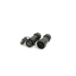 1 Pair - RS PRO Circular Connector, 6 Contacts, Cable Mount, 21 mm Connector, Plug and Socket, Male and Female Contacts, IP67