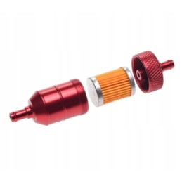 Cross enduro atv aluminum cnc fuel filter 6 mm