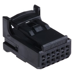 1 pcs - TE Connectivity, MULTILOCK 025 Female Connector Housing, 2.2mm Pitch, 12 Way, 2 Row