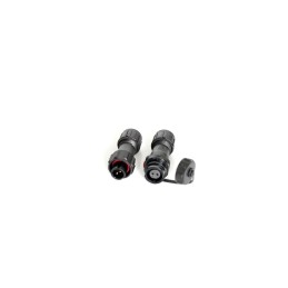 1 Pair - RS PRO Circular Connector, 2 Contacts, Cable Mount, Plug and Socket, Male and Female Contacts, IP67