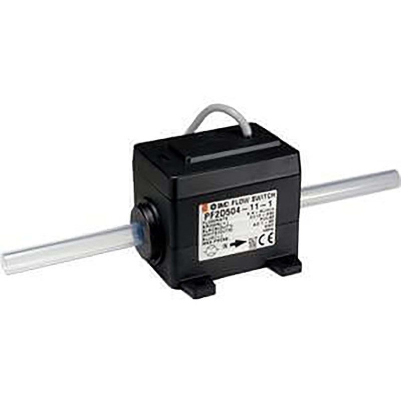 1 pcs - SMC PF2D Series Flow Switch Flow Switch, 0.4 L/min Min, 4 L/min Max