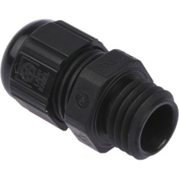 5 pcs - Lapp SKINTOP Series Black Polyamide Cable Gland, M12 Thread, 3.5mm Min, 7mm Max, IP66, IP68, IP69K
