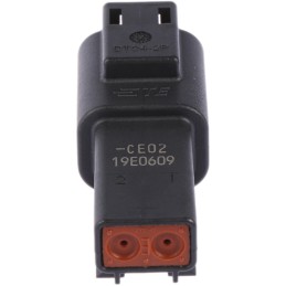 1 pcs - Deutsch, DT Automotive Connector Socket 2 Way, Crimp Termination