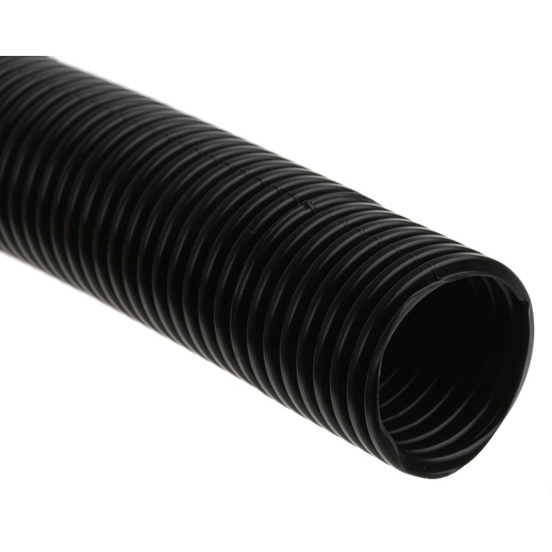 1 Reel of 10 M - RS PRO Flexible Conduit, 25mm Nominal Diameter, Plastic, Black