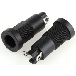 100 pcs - Schurter 10A Panel Mount Fuse Holder for 5 x 20mm Fuse, 1P, 250V ac