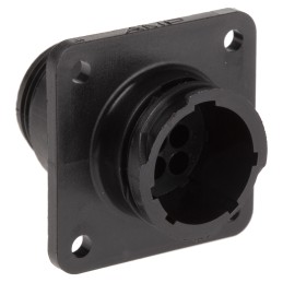 1 pcs - TE Connectivity Circular Connector, 9 Contacts, Panel Mount, Socket, Male, CPC Series 1 Series