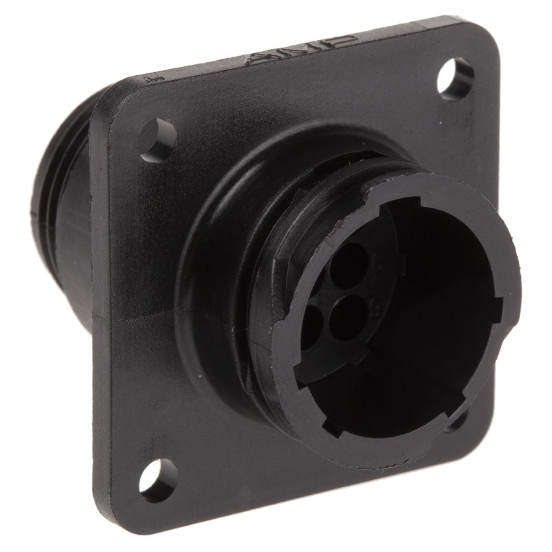 1 pcs - TE Connectivity Circular Connector, 9 Contacts, Panel Mount, Socket, Male, CPC Series 1 Series