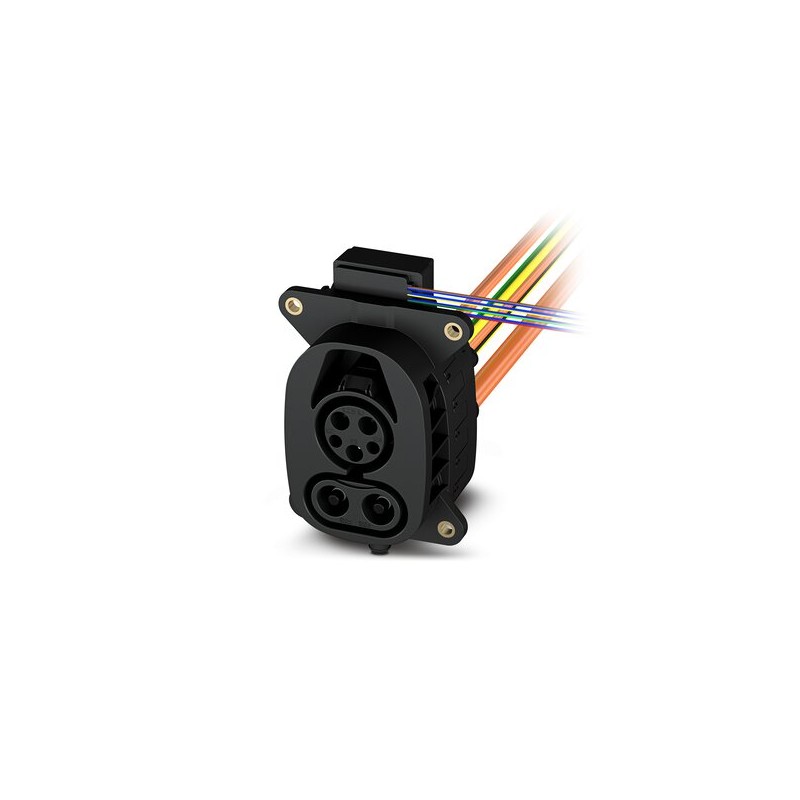 1 pcs - Phoenix Contact, CHARX CONNECT EV Type 2 Electric vehicle connector