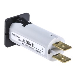 100 pcs - Schurter Thermal Magnetic Circuit Breaker - Single Pole 32 V dc, 240V ac Voltage Rating, 4A Current Rating