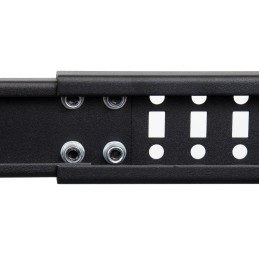 1 pcs - StarTech.com Black 25U Steel Server Rack , with 4-Post Frame