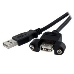 1 pcs - StarTech.com USB 2.0 Cable, Male USB A to Female USB A Cable, 0.9m