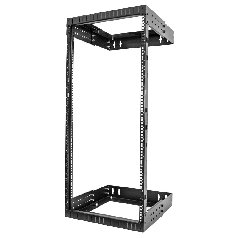 1 pcs - StarTech.com Black 24U Steel Server Rack , 508 x 1200 x 504mm