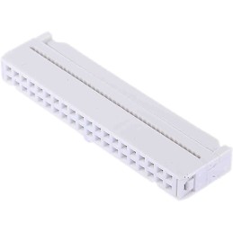 1 pcs - RS PRO 40-Way IDC Connector Socket for Cable Mount, 2-Row