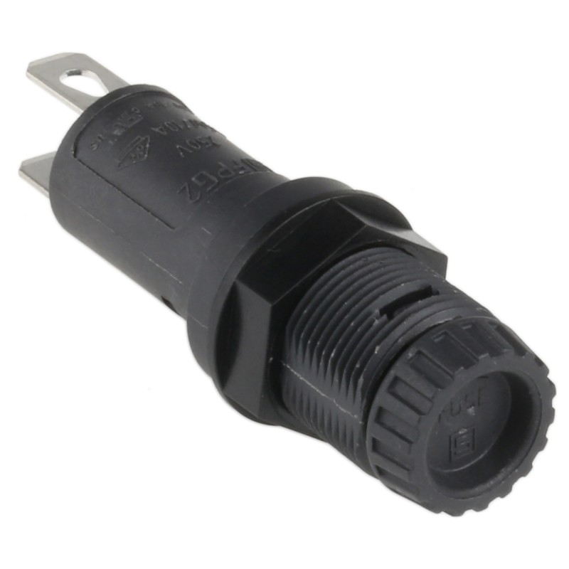 100 pcs - Schurter 16A Panel Mount Fuse Holder for 5 x 20mm Fuse, 1P, 250V ac