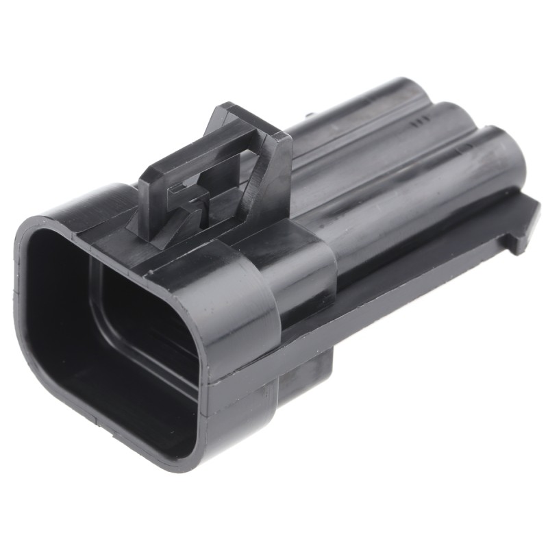 1 pcs - Delphi, Metri-Pack 150 Automotive Connector Plug 6 Way, Crimp Termination