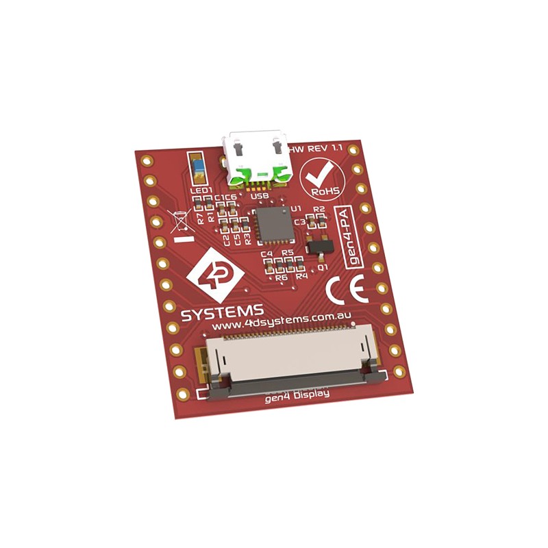 1 pcs - 4D Systems gen4-PA, Gen4 Programming Adapter Board for gen4 Display Modules