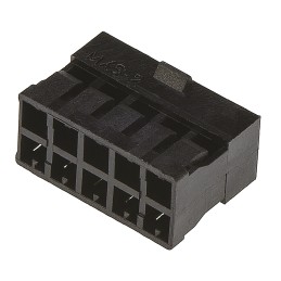 10 pcs - Molex, Milli-Grid Female Connector Housing, 2mm Pitch, 10 Way, 2 Row