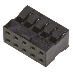 10 pcs - Molex, Milli-Grid Female Connector Housing, 2mm Pitch, 10 Way, 2 Row