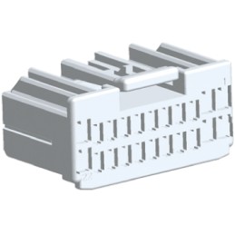 1 pcs - TE Connectivity, Multilock .040 .070 Hybrid Automotive Connector Plug 22 Way
