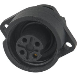 1 pcs - RS PRO Circular Connector, 4 Contacts, Panel Mount, Female, IP67