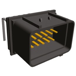 1 pcs - TE Connectivity, Econoseal III 070 Automotive Connector 18 Way, Solder Termination