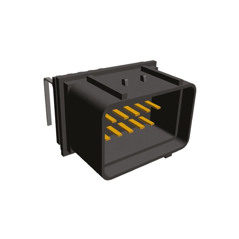 1 pcs - TE Connectivity, Econoseal III 070 Automotive Connector 18 Way, Solder Termination