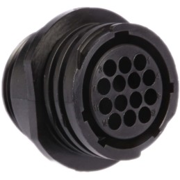 1 pcs - TE Connectivity Circular Connector, 14 Contacts, Cable Mount, Socket, Female, CPC Series 1 Series