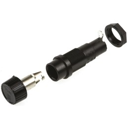 100 pcs - Schurter 10A Panel Mount Fuse Holder for 6.3 x 32mm Fuse, 1P, 250V ac