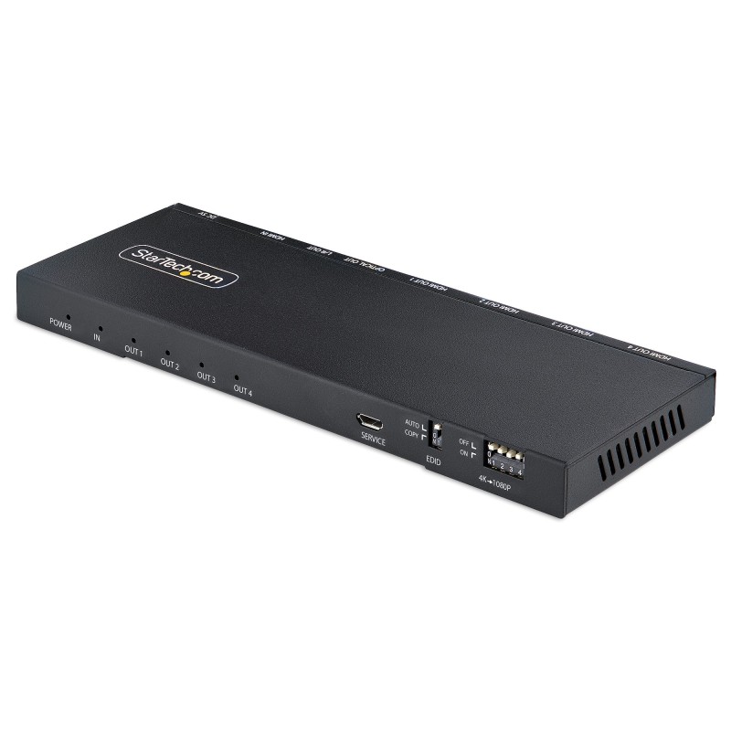 1 pcs - StarTech.com 5 Port 1 Input 4 Output HDMI Splitter - up to 4K
