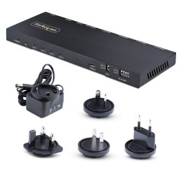 1 pcs - StarTech.com 5 Port 1 Input 4 Output HDMI Splitter - up to 4K