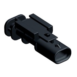 1 pcs - TE Connectivity, MCON 1.2 Automotive Connector Plug 2 Way