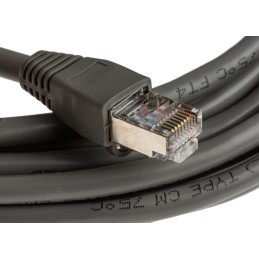1 pcs - RS PRO Cat5e Male RJ45 to Male RJ45 Ethernet Cable, U/FTP, Grey, 5m