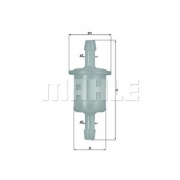 Knecht class 26 of fuel filter