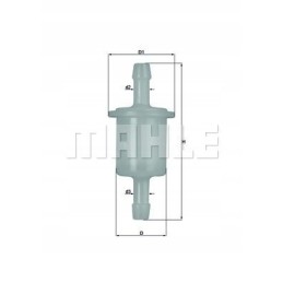 Knecht class 26 of fuel filter