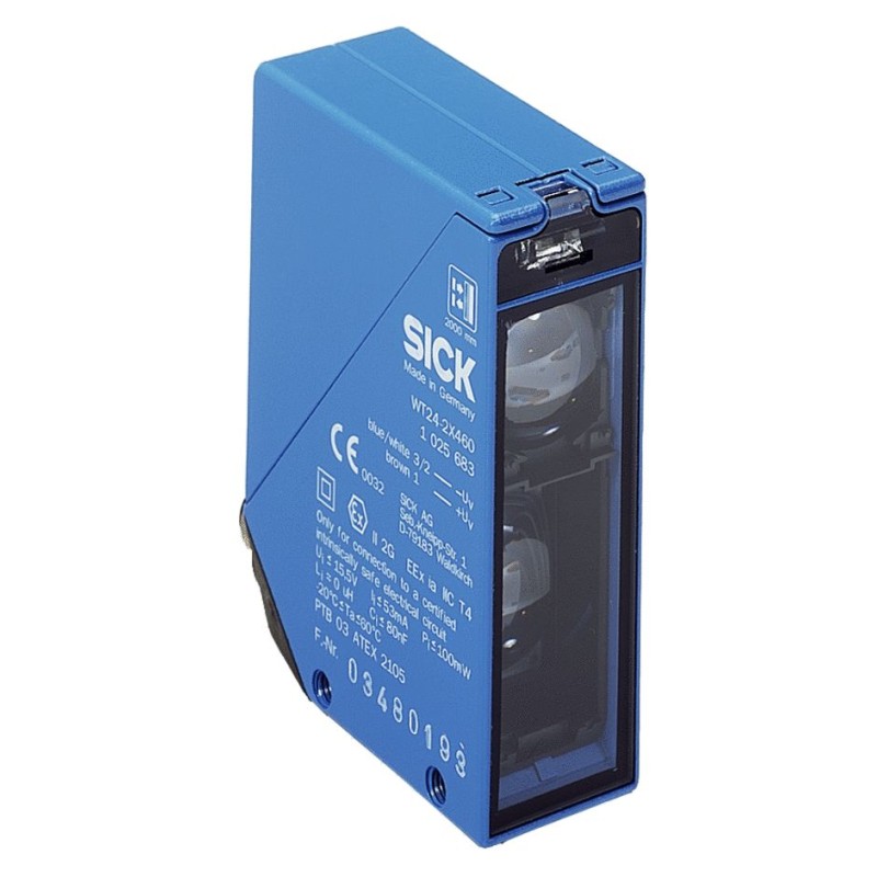 1 pcs - Sick Background Suppression Photoelectric Sensor, Block Sensor, 40 mm - 2 m Detection Range