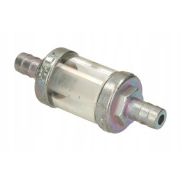 6 mm metal and glass fuel filter, disassembled