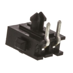 350 pcs - TE Connectivity Micro MATE-N-LOK Series Right Angle Through Hole PCB Header, 2 Contact(s), 3.0mm Pitch, 1 Row(s),