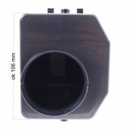 Szmerow can, set, Romet, black motorbike