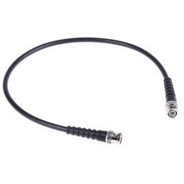 1 pcs - RS PRO Male BNC to Male BNC Coaxial Cable, 500mm, RG59 Coaxial, Terminated