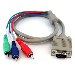 1 pcs - StarTech.com HDMI to 3.5 mm Mini Jack, VGA Video Converter, 1920 x 1200 Maximum Resolution