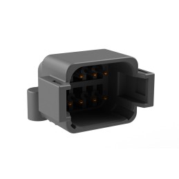 1 pcs - Amphenol Industrial, AT BoardLock Automotive Connector Plug 8 Way, Screw Termination