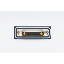 36 pcs - Norcomp CDF 25 Way Right Angle Solder D-sub Connector Socket, 2.77mm Pitch, with 4-40 Screw Locks