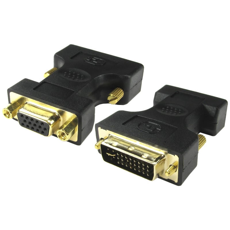 1 pcs - RS PRO AV Adapter, Male DVI to Female VGA