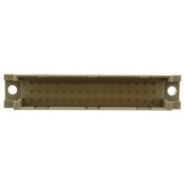 1 pcs - ERNI ERNIPRESS 48 Way 2.54mm Pitch, Type R/2 Class C2, 3 Row, Straight DIN 41612 Connector, Plug