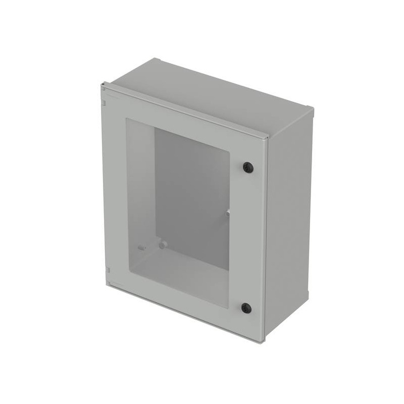1 pcs - Bopla Polysafe Series Fibreglass Reinforced Polyester Wall Box, IP66, Viewing Window, 600 mm x 500 mm x 230mm