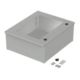 1 pcs - Bopla Polysafe Series Fibreglass Reinforced Polyester Wall Box, IP66, Viewing Window, 600 mm x 500 mm x 230mm